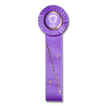 11" Stock Rosettes/Trophy Cup On Medallion - PARTICIPANT
